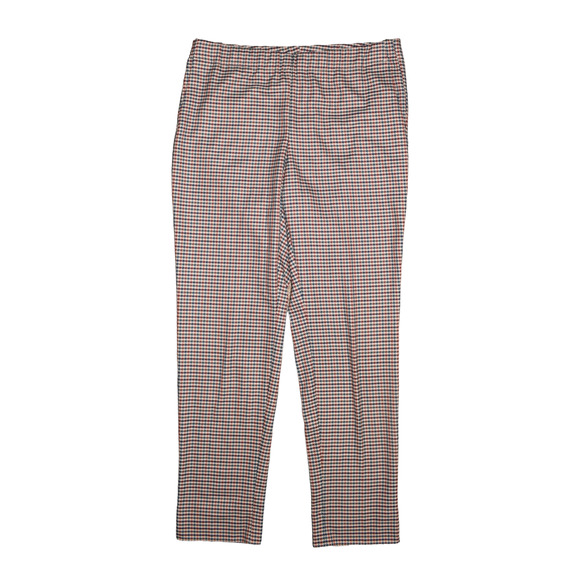 J. JILL $89 Multi-Color Houndstooth Pull-On Cropped Ankle Pant Size 12 - Picture 1 of 4